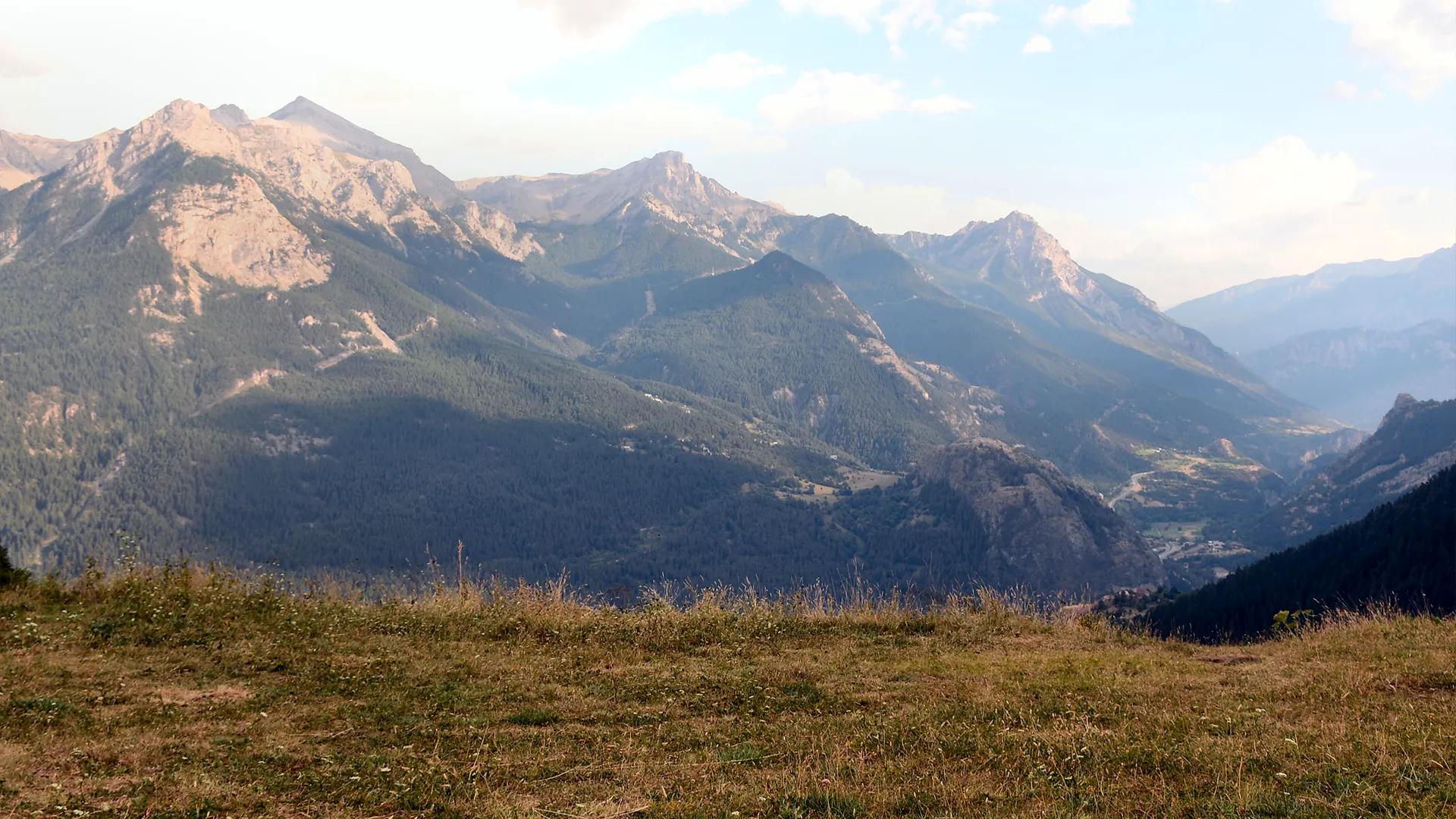 Photo d'un vol en parapente à Serre Chevalier